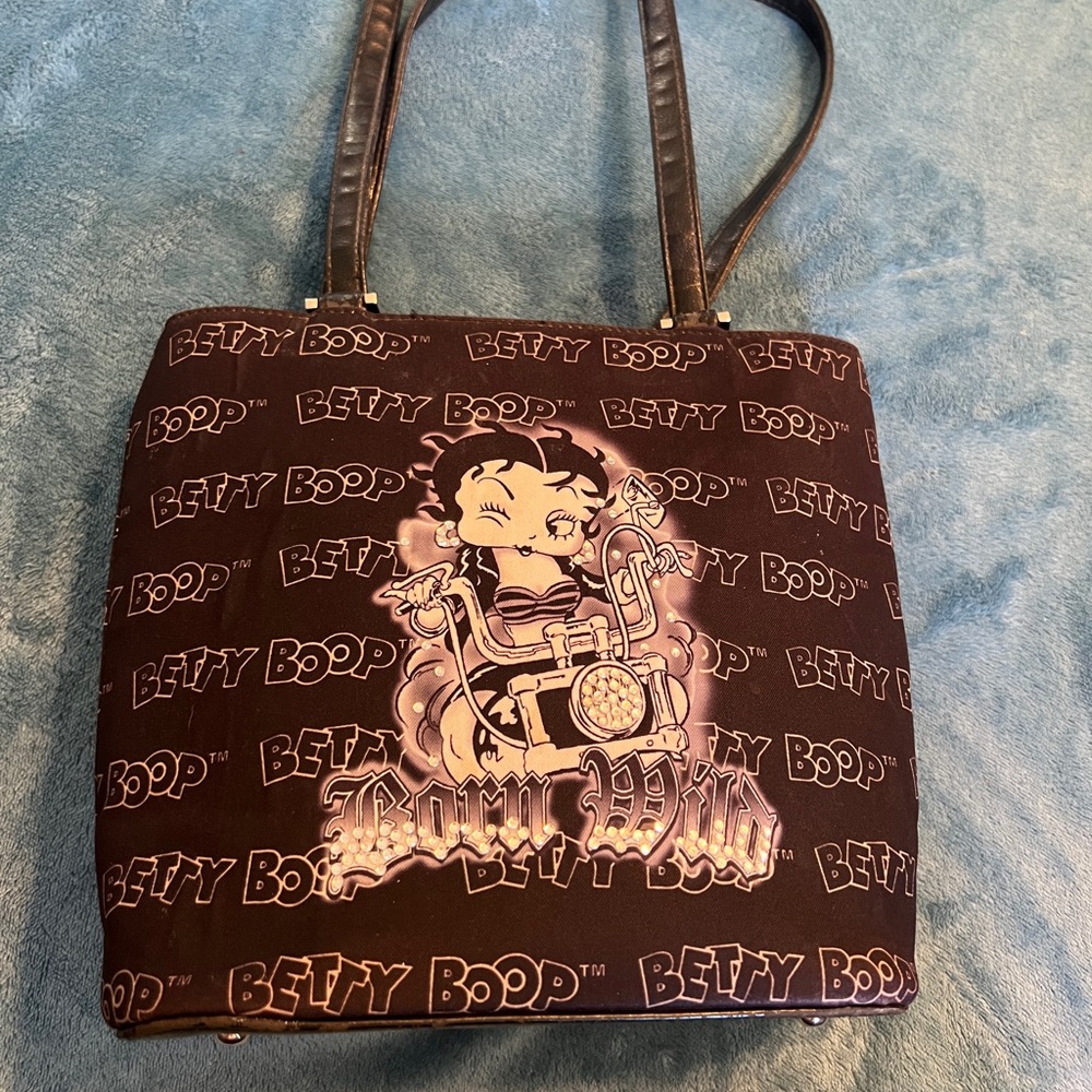 2005 Black Betty Boop purse - Picture 2 of 11